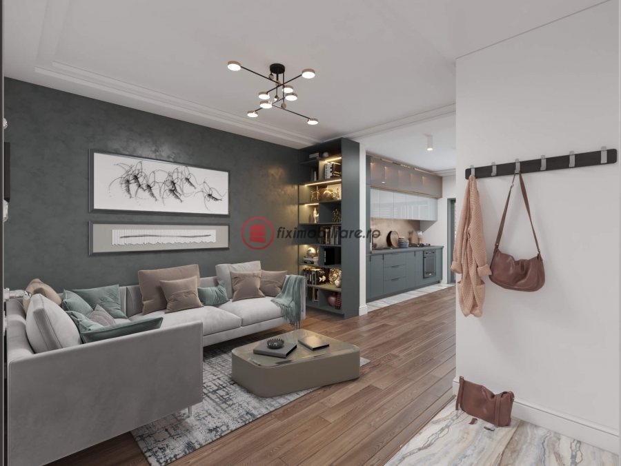 Apartament nou de 2 camere in Copou 49,80 mp