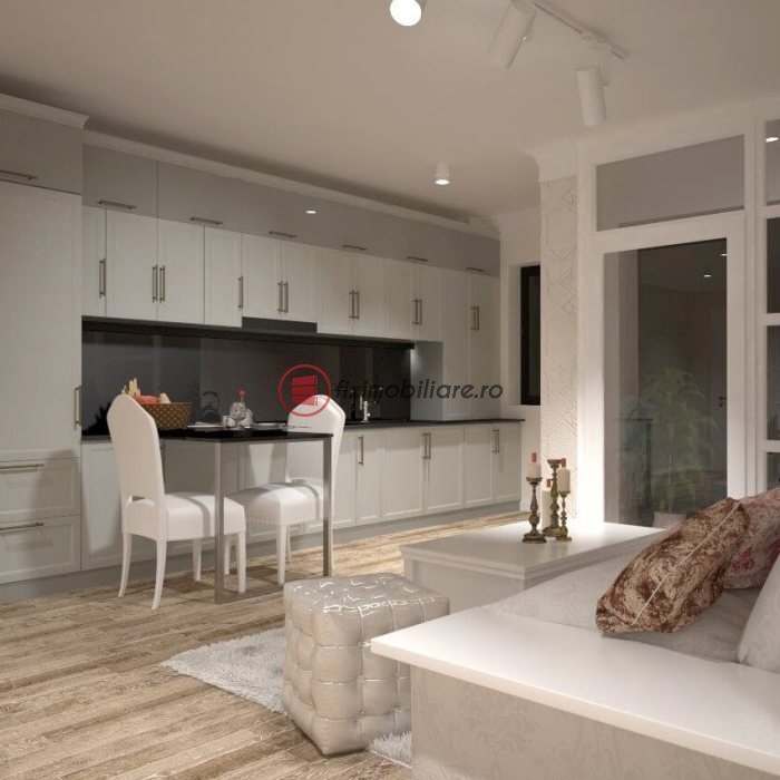 Apartament nou de 2 camere, 51mp, cu predare finisat la cheie