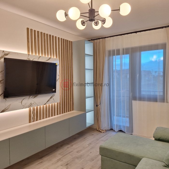 Păcurari - Rediu Apartament 2 camere decomandat, 58mp, etaj 1, bloc nou